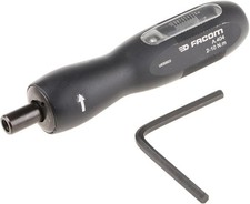 Facom Tournevis Monosens avec Vernier de Réglage pour Embout 1/4" 210Nm