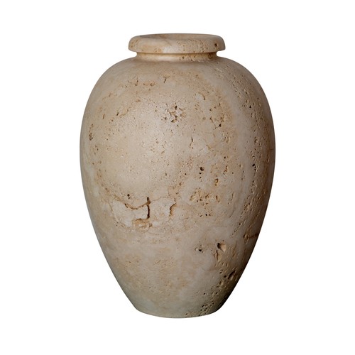 Vase travertin romain - vase,