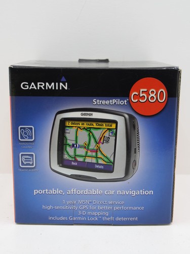 Garmin streetpilot c580 - garmin,