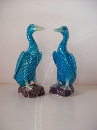 Paire canard anciens en - canard,