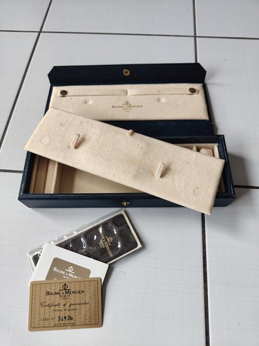 Box baume mercier circa 80 - box, 80'