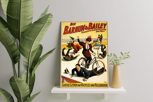 Barnum bailey affiche - barnum,