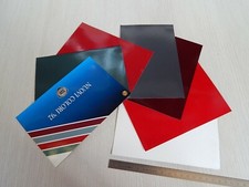 ORIGINAL FOLDER 1992 LANCIA 5 COLORS INCLUDING RED MONZA DELTA INTEGRAL