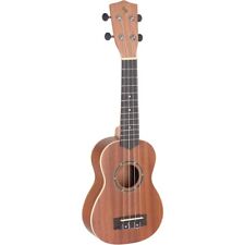 Mint Stagg UC-30 Traditional Concert Uke Ukulele w/ Gig Bag, Sapele Top