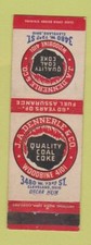 Matchbook Cover - JA Dennerle Coal Cleveland OH