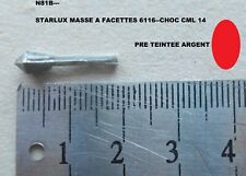 COPIES RESINE POUR FIGURINES STARLUX 6116 CML14  MASSE D ARMES  TEINTEE ARGENT