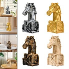 Figurine de tête de cheval