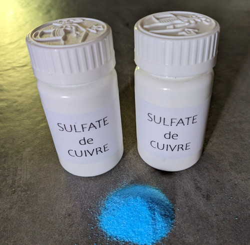 Sulfate cuivre pur - sulfate,