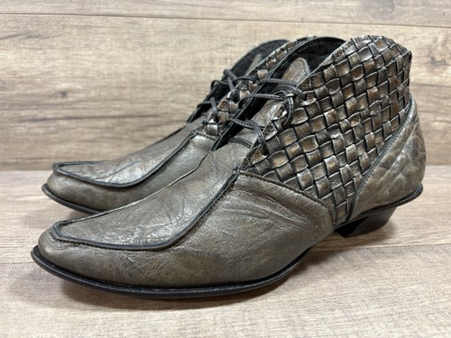 Cydwoq vintage leather booties - vintage,