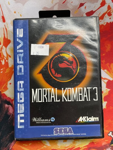 Mortal kombat sega mega - 3, :