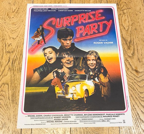 Surprise party affiche cinéma - surprise,