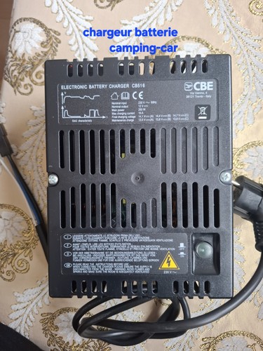Chargeur batterie camping car - chargeur, camping-car