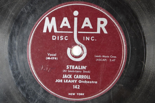 Jack carrol rpm majar - jack,