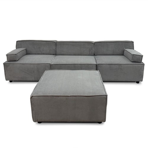 Canapé modulable velours - en,