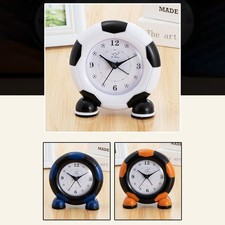 Réveil Football pour Enfant Fonctionnement Silencieux Compact et Alimenté par