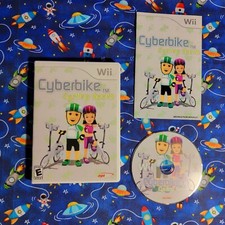 Cyberbike Cycling Sports Wii NTSC US Version Rare Complete CIB Tested MINT