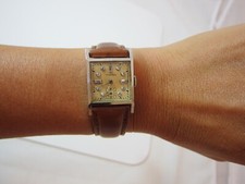 Very Rare 1940's Longines Platinum Diamond Watch