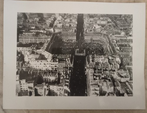 Paris vue ciel 1950 - du,