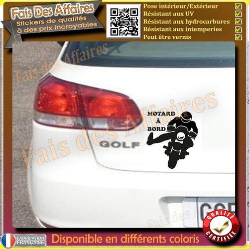 Sticker autocollant motard - autocollant,
