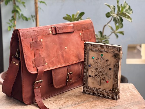 Sac besace messager - 18",