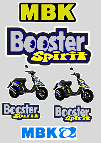 Stickers xxl vinyle mbk - 7x,