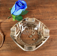 Ancien Cendrier en Verre