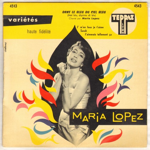 Maria lopez dans bleu du - maria, le