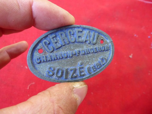 Petite plaque fonte de - petite,