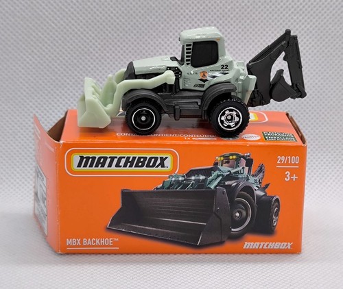 Backhoe matchbox - backhoe,
