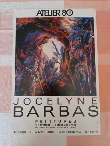 Jocelyne barbas affiche - jocelyne,