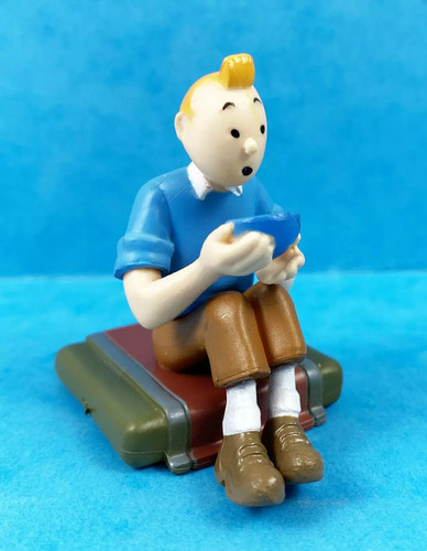 Tintin figurine pvc - tintin,