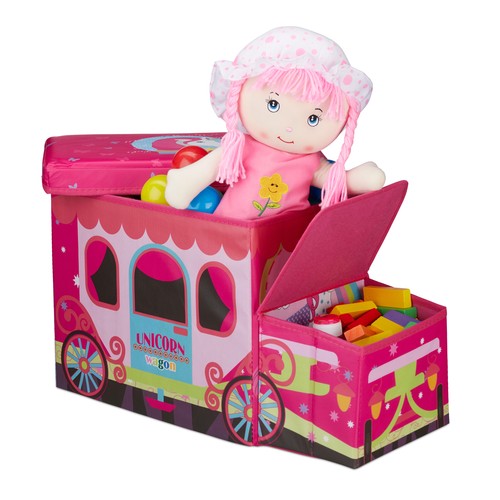 Coffre jouets pour - à,
