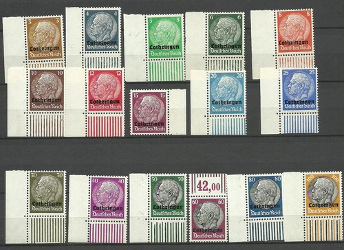 Timbres france 1940 lorraine - timbres,