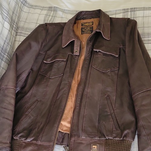 Scott vintage veste cuir - scott,