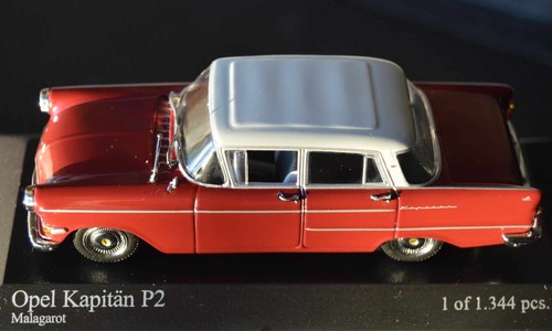 Opel kapitan minichamps - opel,