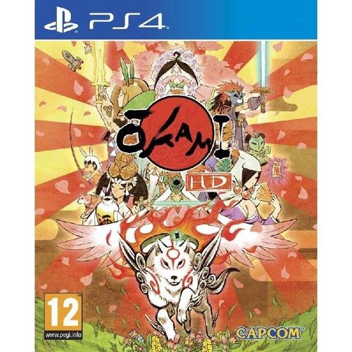 Jeu ps4 okami - jeu, hd