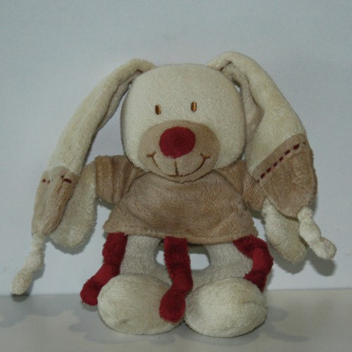 Doudou hochet lapin - hochet, nicotoy
