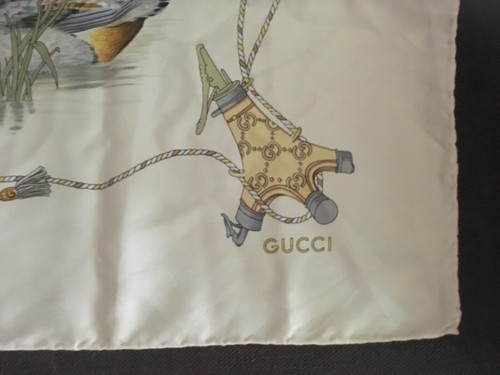 Vintage gucci silk scarf - vintage,