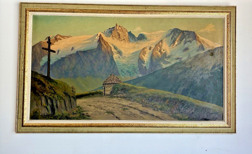 Huile sur toile - , lucien
