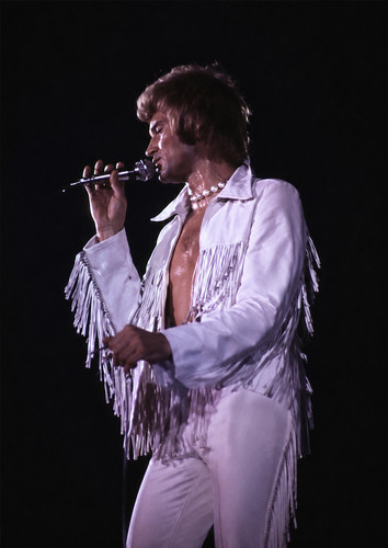 Photo johnny hallyday tenue - a4,
