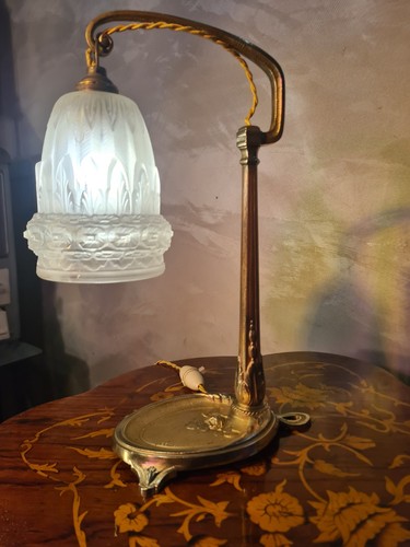 Lampe bureau bronze par - lampe, en