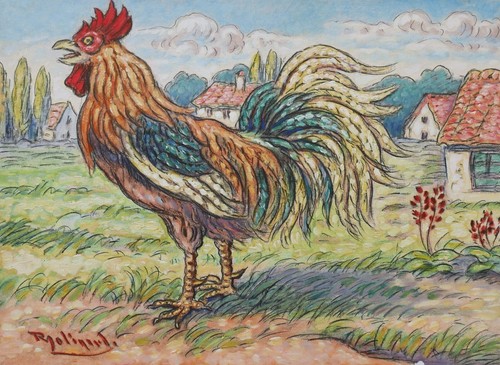Paul molinard dessin aquarelle - dessin,