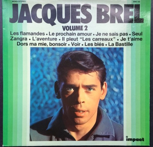 Jacques brel volume lp 33t - jacques,