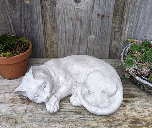 Statue figurine chat - figurine,