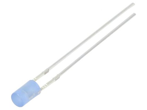 Osb5sa3he4b led 3mm bleu - 2x,