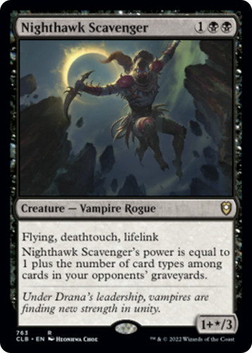 Mtg magic nighthawk - mtg,