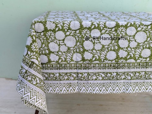 Nappe coton floral - coton, imprimé