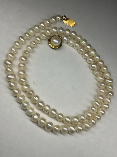 Collier perles eau douce - perles, d’eau