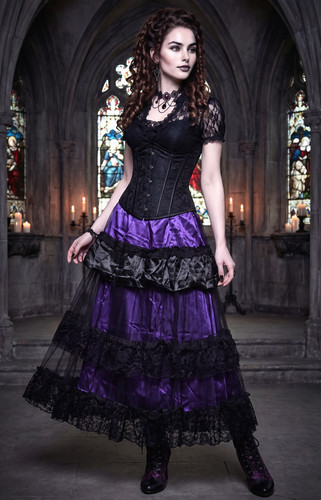 Maxirock gothic victorien punk - maxirock,