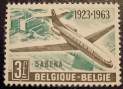 Vintage belgium stamp 1963 - stamp.,